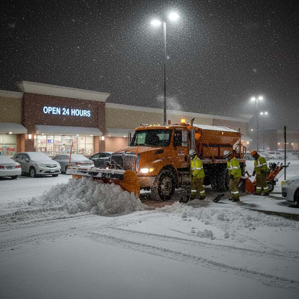 Notfall-Schneeräumung